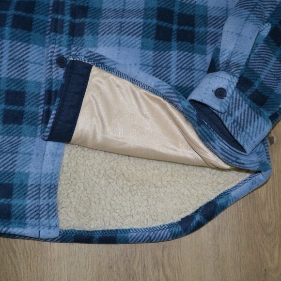 NEW Men's WEATHERPROOF VINTAGE Polar Fleece  Shirt Jacket Shacket Size S Small - Picture 6 of 6